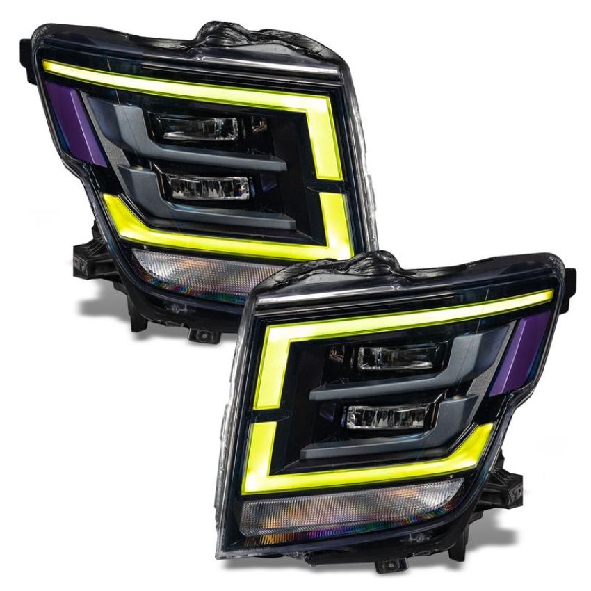 Oracle Lighting 1463-334 2021-2022 Nissan Titan ColorSHIFT(tm) RGB+W Headlight DRL Upgrade