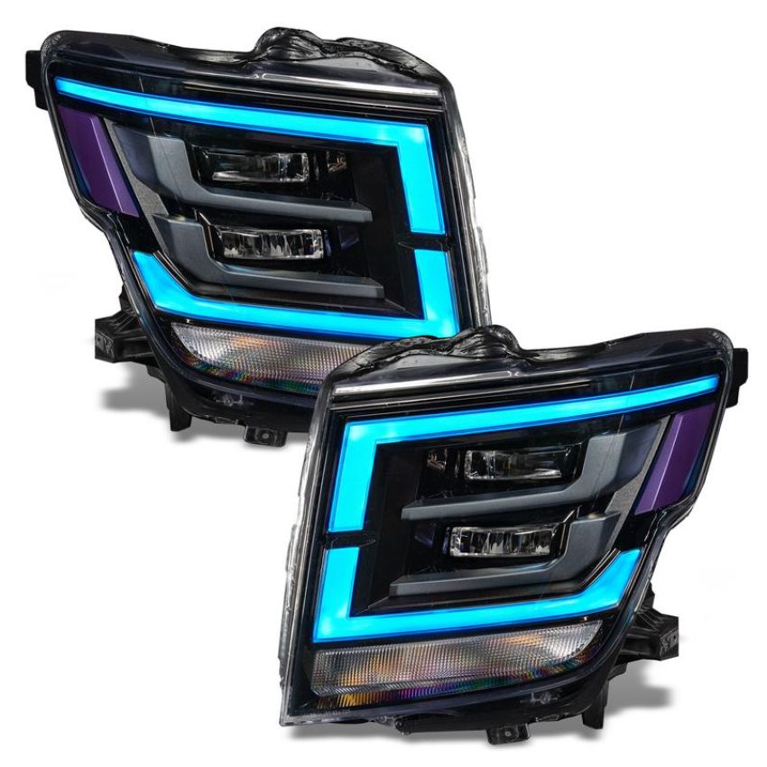 Oracle Lighting 1463-334 2021-2022 Nissan Titan ColorSHIFT(tm) RGB+W Headlight DRL Upgrade