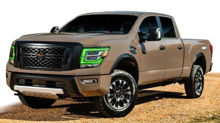 Oracle Lighting 1463-334 2021-2022 Nissan Titan ColorSHIFT(tm) RGB+W Headlight DRL Upgrade