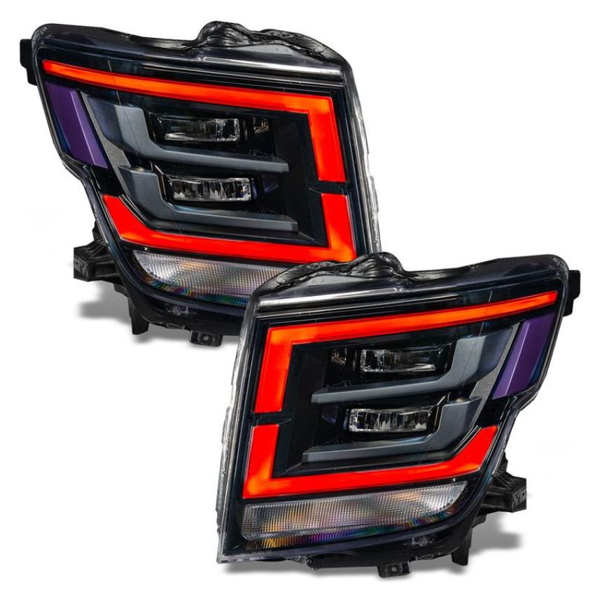 Oracle Lighting 1463-504 2021-2022 Nissan Titan ColorSHIFT(tm) RGB+W Headlight DRL Upgrade