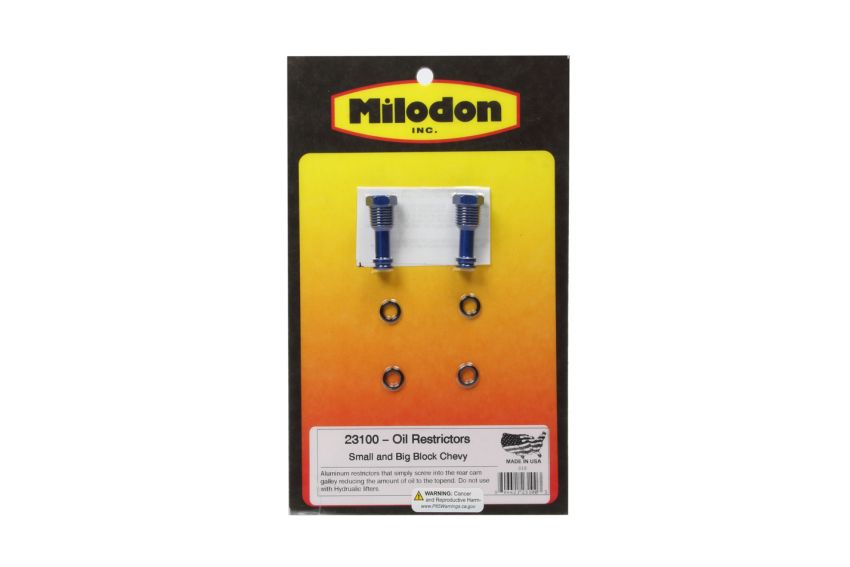 MILODON MIL23100 Sb/Bb Chev Oil Restricto