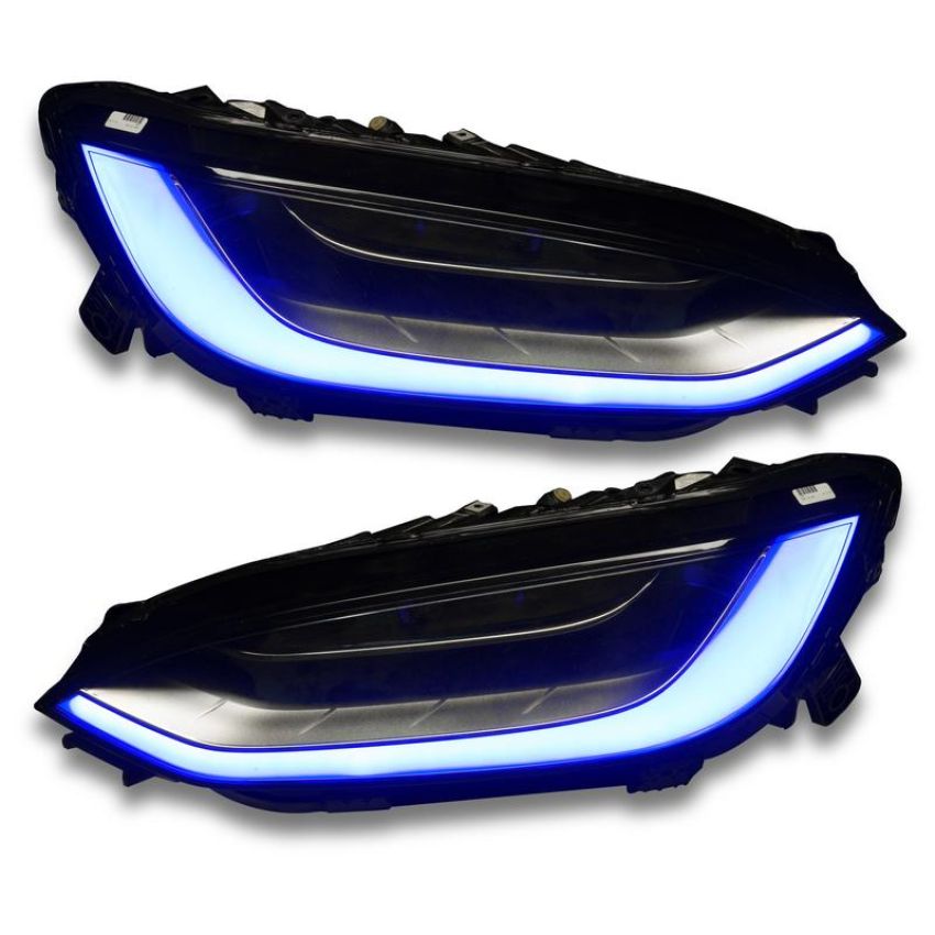 Oracle Lighting 1467-332 2016-2021 Tesla Model X ColorSHIFT(tm) Headlight & Fog Light DRL Upgrade Kit