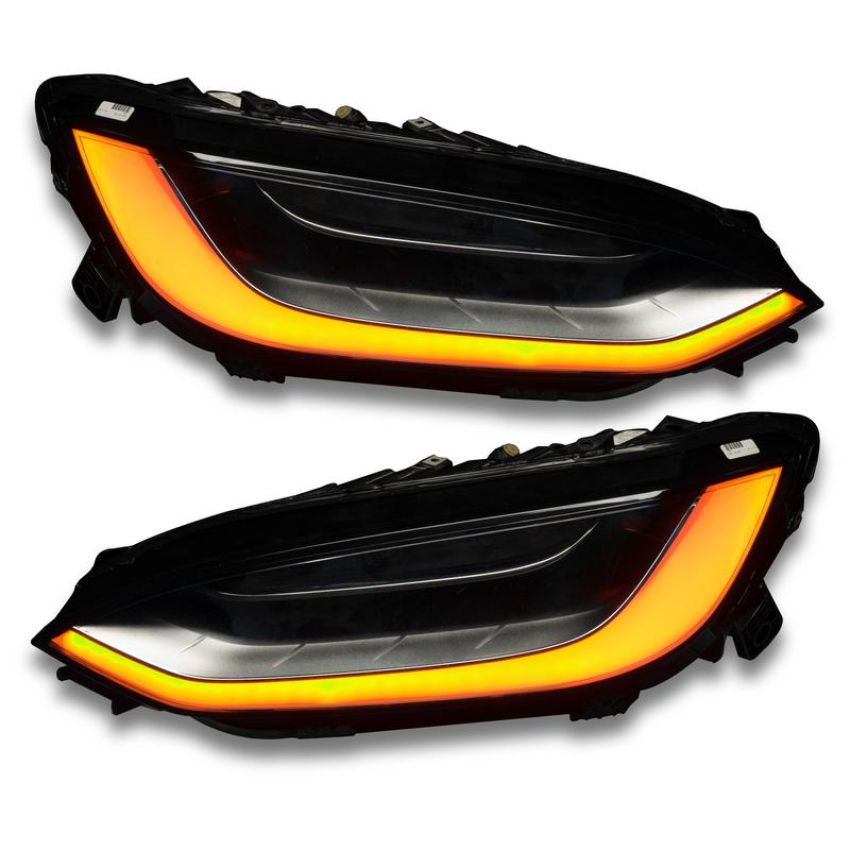 Oracle Lighting 1467-332 2016-2021 Tesla Model X ColorSHIFT(tm) Headlight & Fog Light DRL Upgrade Kit