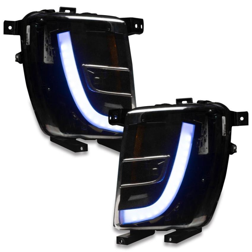 Oracle Lighting 1467-332 2016-2021 Tesla Model X ColorSHIFT(tm) Headlight & Fog Light DRL Upgrade Kit