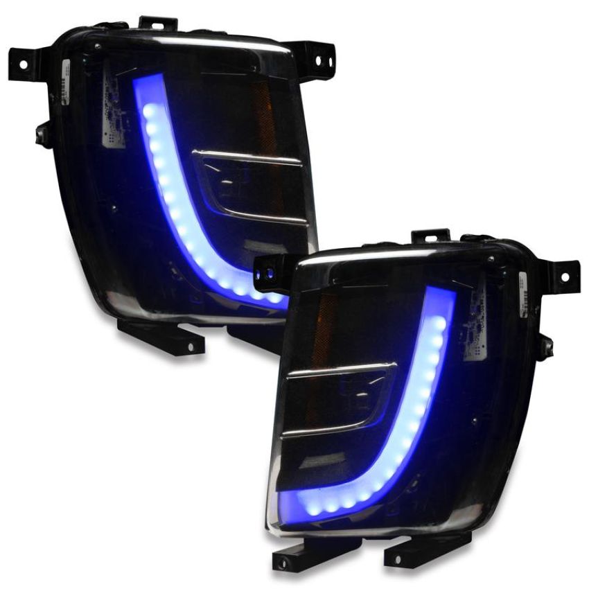 Oracle Lighting 1467-332 2016-2021 Tesla Model X ColorSHIFT(tm) Headlight & Fog Light DRL Upgrade Kit