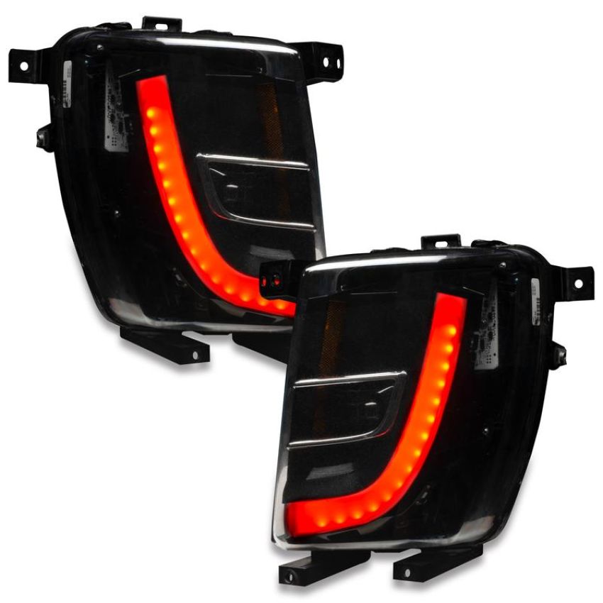 Oracle Lighting 1467-332 2016-2021 Tesla Model X ColorSHIFT(tm) Headlight & Fog Light DRL Upgrade Kit