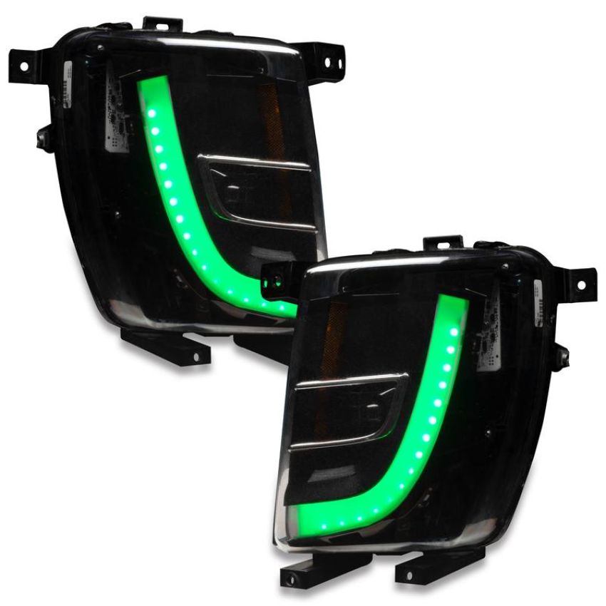Oracle Lighting 1467-332 2016-2021 Tesla Model X ColorSHIFT(tm) Headlight & Fog Light DRL Upgrade Kit