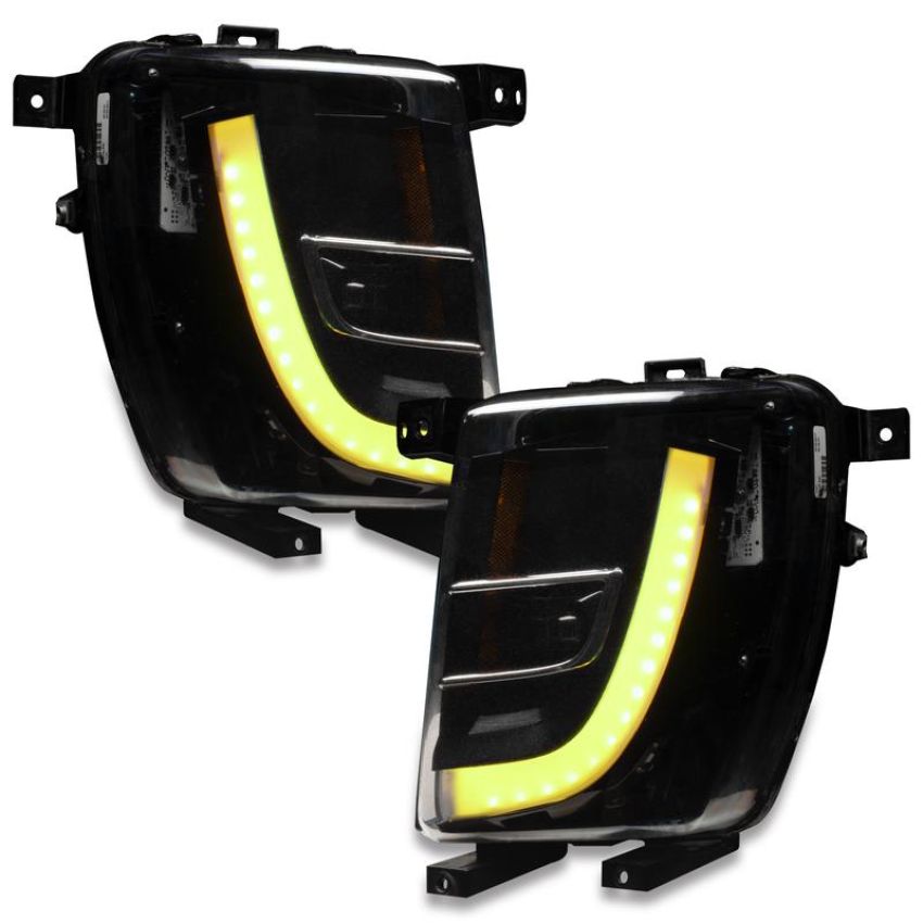 Oracle Lighting 1467-332 2016-2021 Tesla Model X ColorSHIFT(tm) Headlight & Fog Light DRL Upgrade Kit