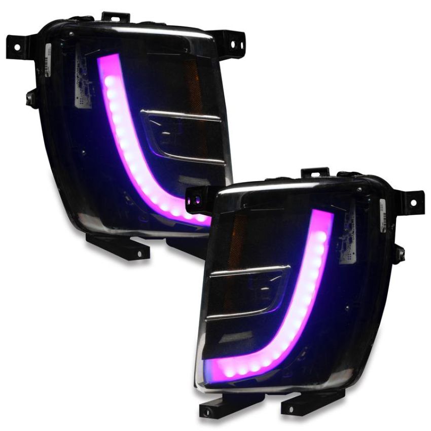 Oracle Lighting 1467-332 2016-2021 Tesla Model X ColorSHIFT(tm) Headlight & Fog Light DRL Upgrade Kit