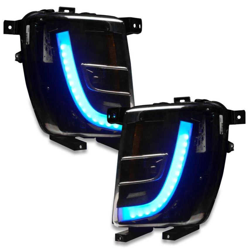 Oracle Lighting 1467-332 2016-2021 Tesla Model X ColorSHIFT(tm) Headlight & Fog Light DRL Upgrade Kit
