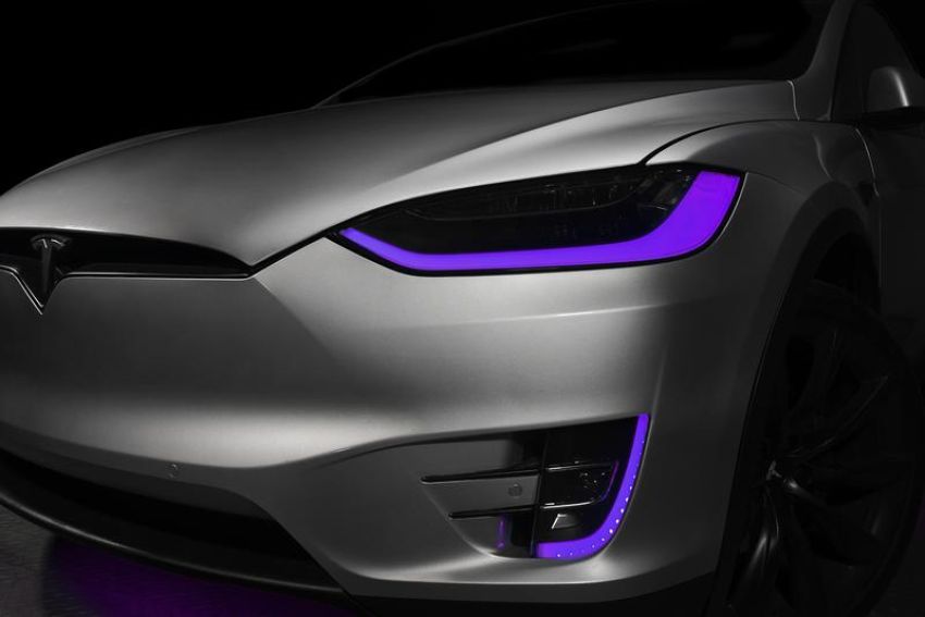 Oracle Lighting 1467-332 2016-2021 Tesla Model X ColorSHIFT(tm) Headlight & Fog Light DRL Upgrade Kit