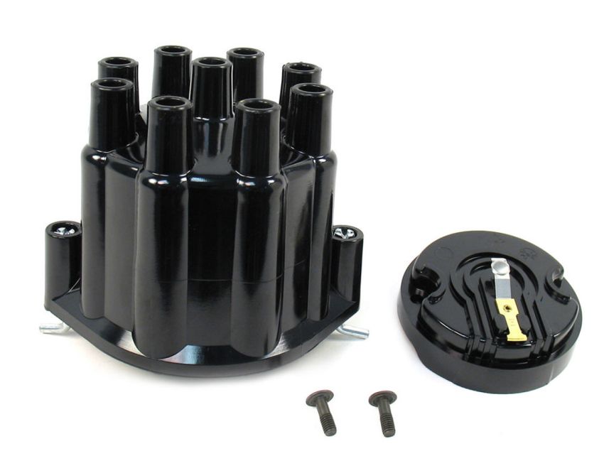 PERTRONIX IGNITION PRTD600700 Dist. Cap & Rotor Kit - Black