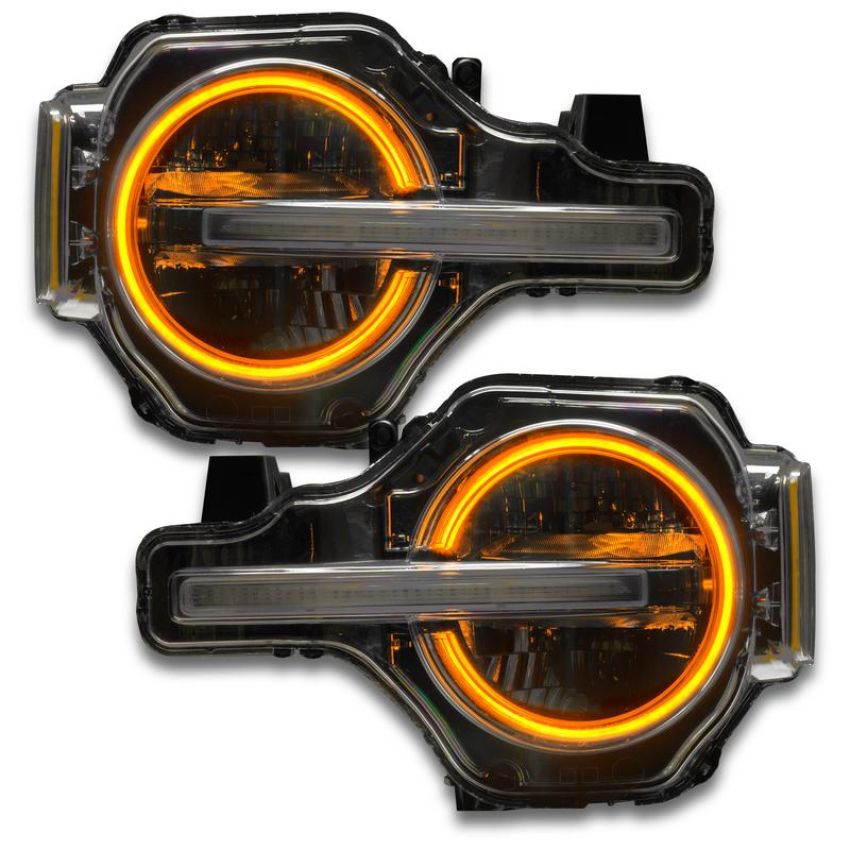 Oracle Lighting 1468-330 2021 Ford Bronco ColorSHIFT(tm) RGB+W Headlight Halo Upgrade Kit