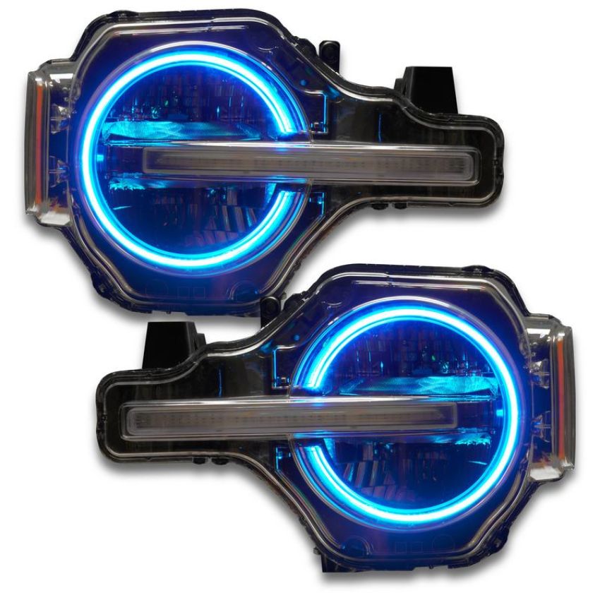 Oracle Lighting 1468-330 2021 Ford Bronco ColorSHIFT(tm) RGB+W Headlight Halo Upgrade Kit