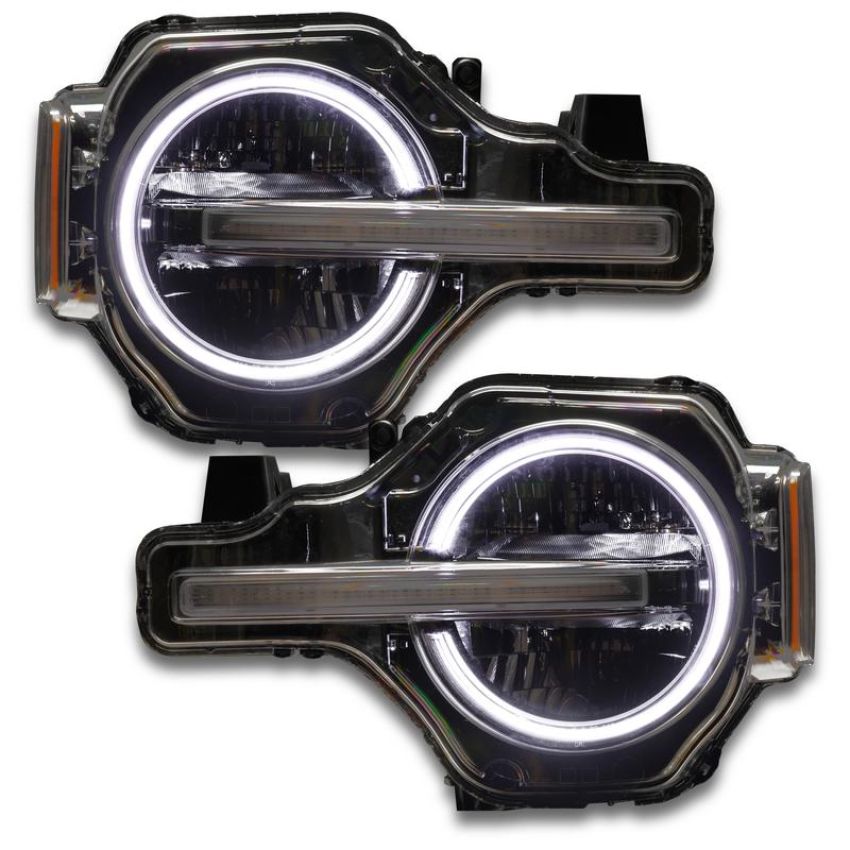 Oracle Lighting 1468-333 2021 Ford Bronco ColorSHIFT(tm) RGB+W Headlight Halo Upgrade Kit