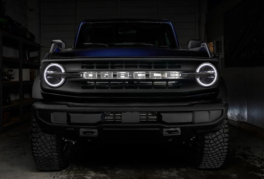 Oracle Lighting 1468-335 2021-2023 Ford Bronco ColorSHIFT(r) RGB+W Headlight Halo Upgrade Kit