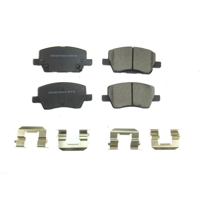 PowerStop 17-1929 PowerStop - Z17 Low-Dust Ceramic Brake Pads with Hardware