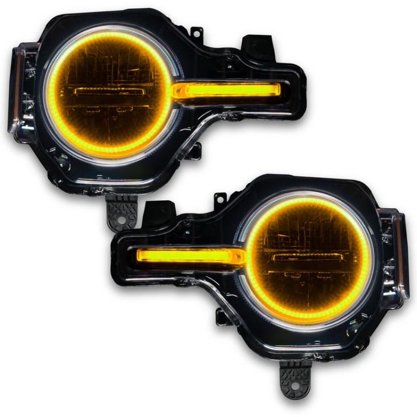 Oracle Lighting 1471-330 ColorSHIFT(tm) Headlight Halo Kit w/DRL Bar - Base Headlights