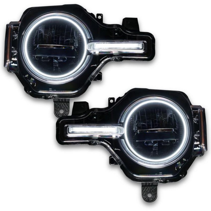 Oracle Lighting 1471-334 ColorSHIFT(tm) Headlight Halo Kit w/DRL Bar - Base Headlights