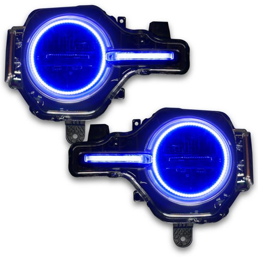 Oracle Lighting 1471-334 ColorSHIFT(tm) Headlight Halo Kit w/DRL Bar - Base Headlights
