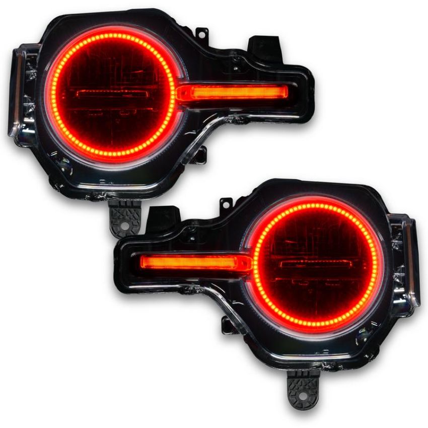 Oracle Lighting 1471-334 ColorSHIFT(tm) Headlight Halo Kit w/DRL Bar - Base Headlights
