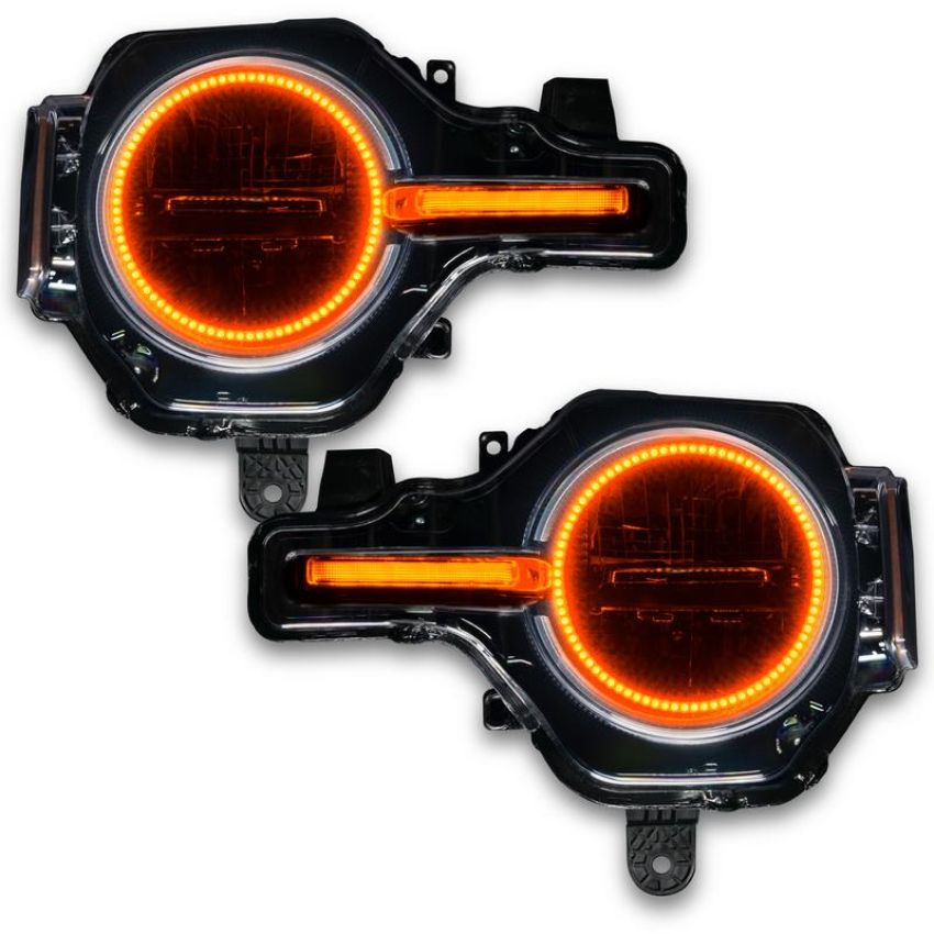 Oracle Lighting 1471-334 ColorSHIFT(tm) Headlight Halo Kit w/DRL Bar - Base Headlights