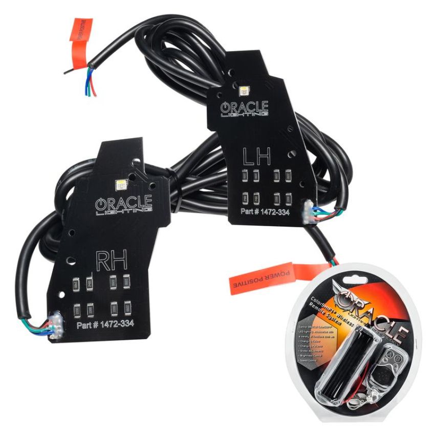 Oracle Lighting 1472-330 2020-2022 Ford Explorer ColorSHIFT(tm) RGB Headlight DRL Upgrade Kit