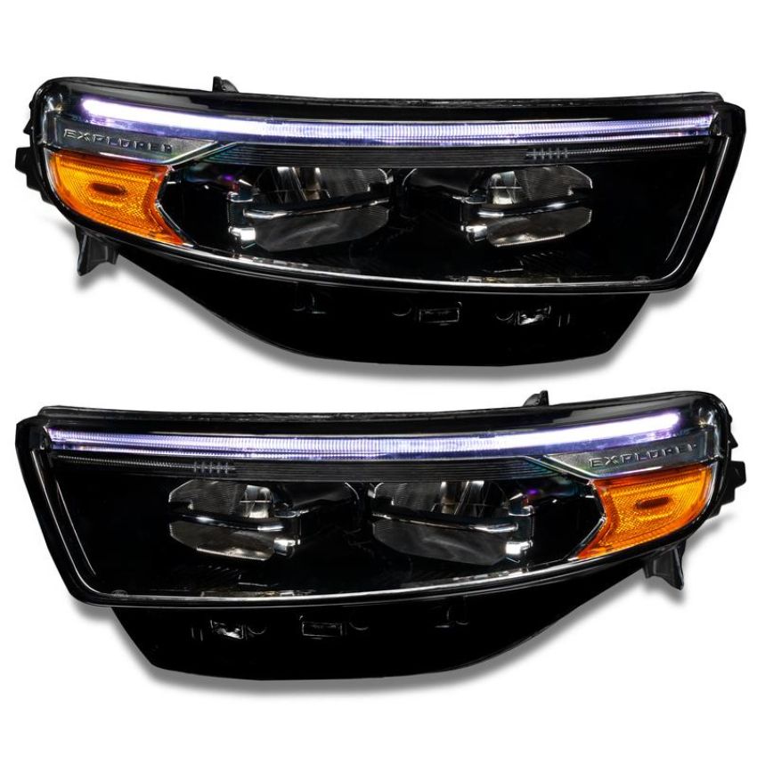 Oracle Lighting 1472-330 2020-2022 Ford Explorer ColorSHIFT(tm) RGB Headlight DRL Upgrade Kit