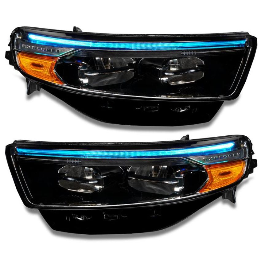 Oracle Lighting 1472-330 2020-2022 Ford Explorer ColorSHIFT(tm) RGB Headlight DRL Upgrade Kit