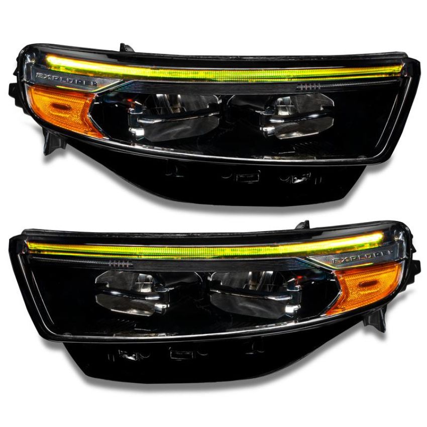 Oracle Lighting 1472-335 2020-2022 Ford Explorer ColorSHIFT(tm) RGB Headlight DRL Upgrade Kit