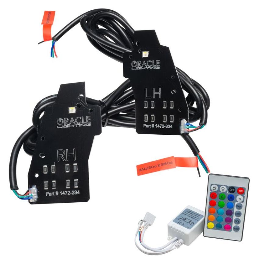 Oracle Lighting 1472-504 2020-2022 Ford Explorer ColorSHIFT(tm) RGB Headlight DRL Upgrade Kit