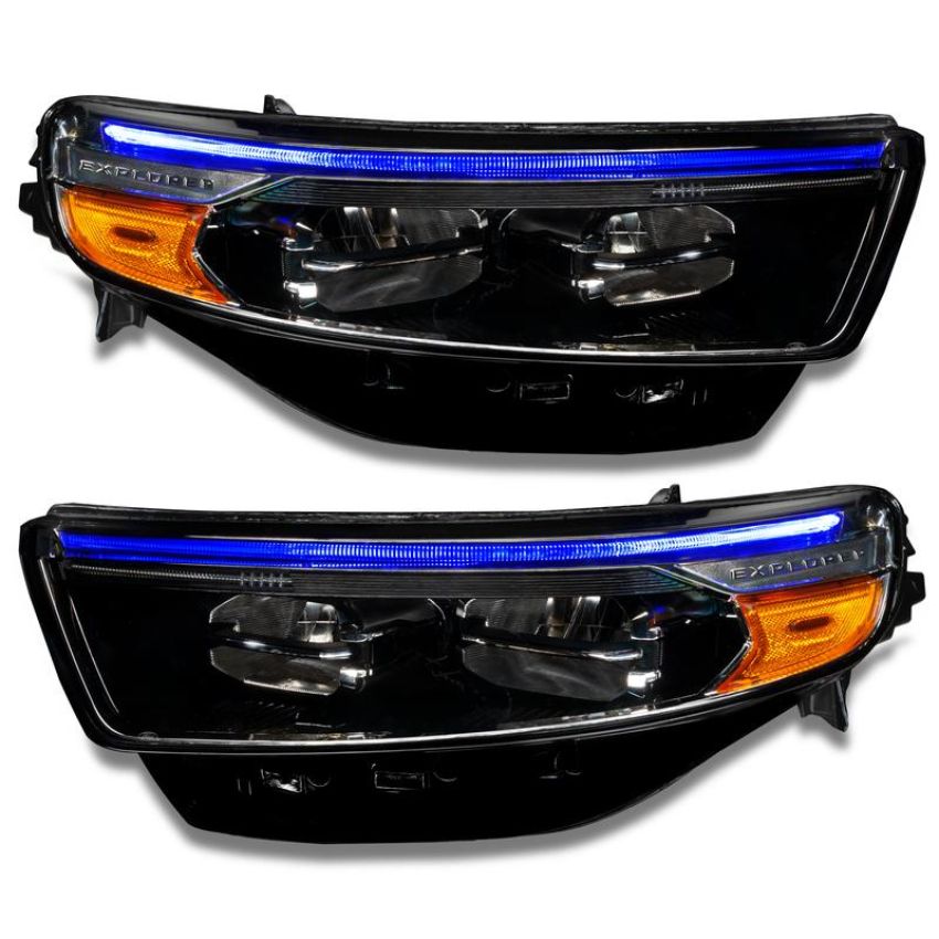 Oracle Lighting 1472-504 2020-2022 Ford Explorer ColorSHIFT(tm) RGB Headlight DRL Upgrade Kit