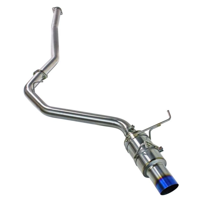 Remark RK-C1076S-01TF 15-21 Subaru WRX STI R1 Spec Cat-Back Exhaust Single Exit - Full Titanium