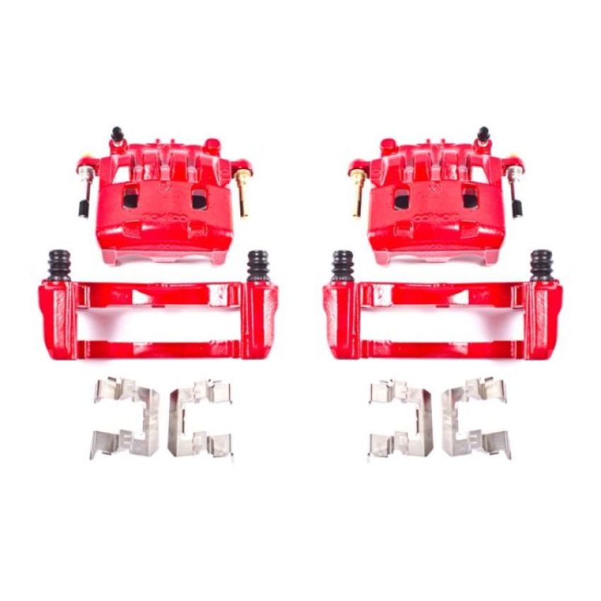PowerStop S2682A Red Powder Coated Calipers