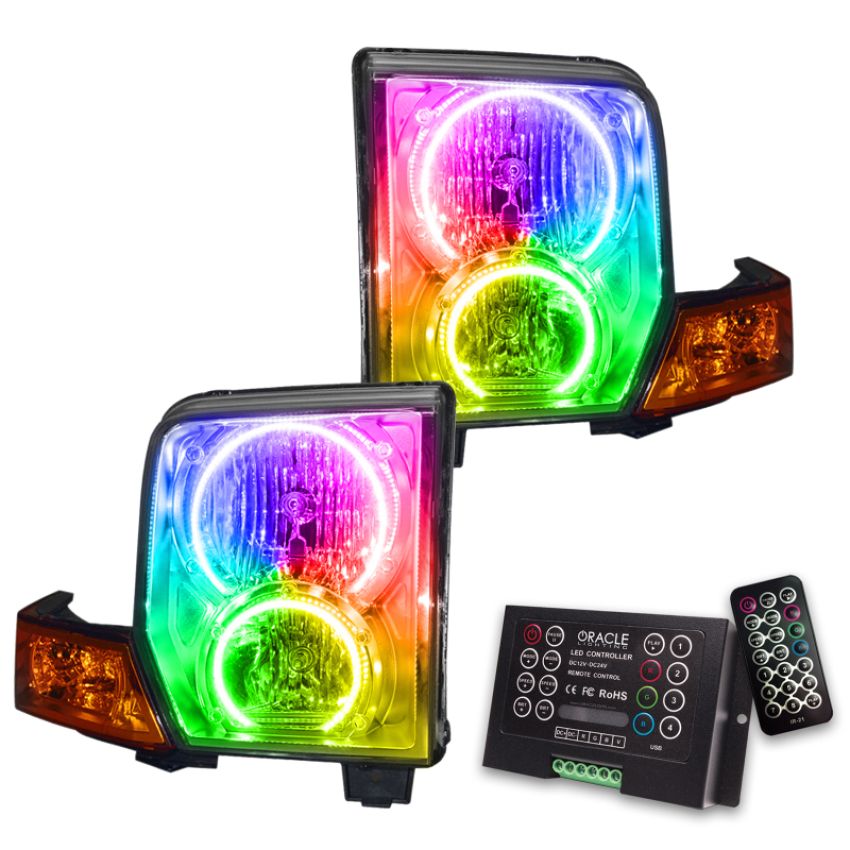 Oracle Lighting 7063-333 SMD Pre-Assembled Headlights, ColorSHIFT(tm) 2.0