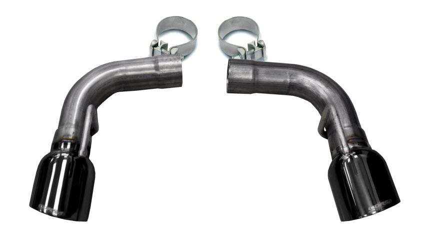 Corsa Performance 14775BLK Single 4.5in. Black PVD Pro-Series Tip Kit (Clamps Included)