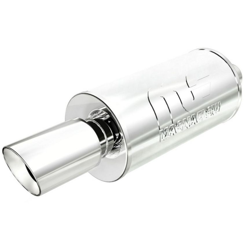 MagnaFlow Exhaust Products 14826 Straight-Through Performance Muffler; 2.25/4in. Center/Center; 7x14x7 Body