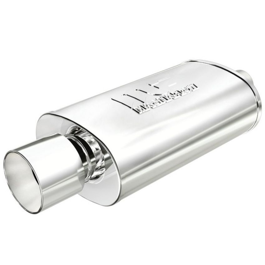 MagnaFlow Exhaust Products 14832 Straight-Through Performance Muffler; 2.25/4in. Center/Center; 5x14x8 Body