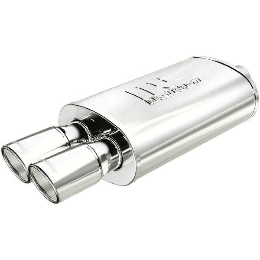 MagnaFlow Exhaust Products 14862 Straight-Through Performance Muffler; 2.25/3in. Center/Dual; 5x14x8 Body