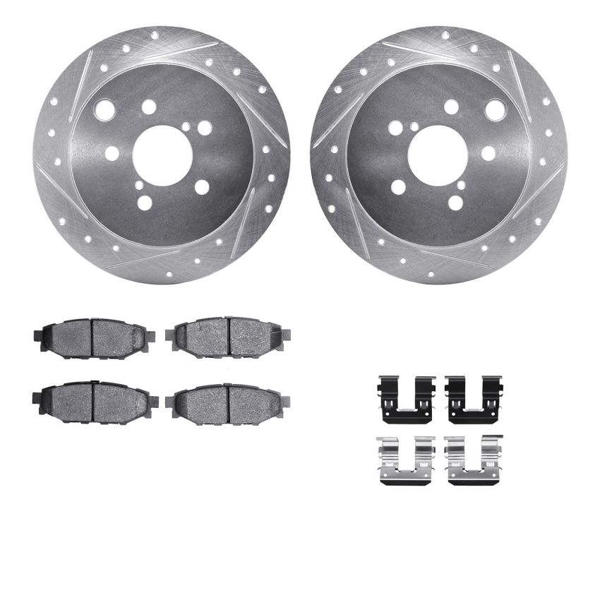 Dynamic Friction 7512-13043 Rotor Kit