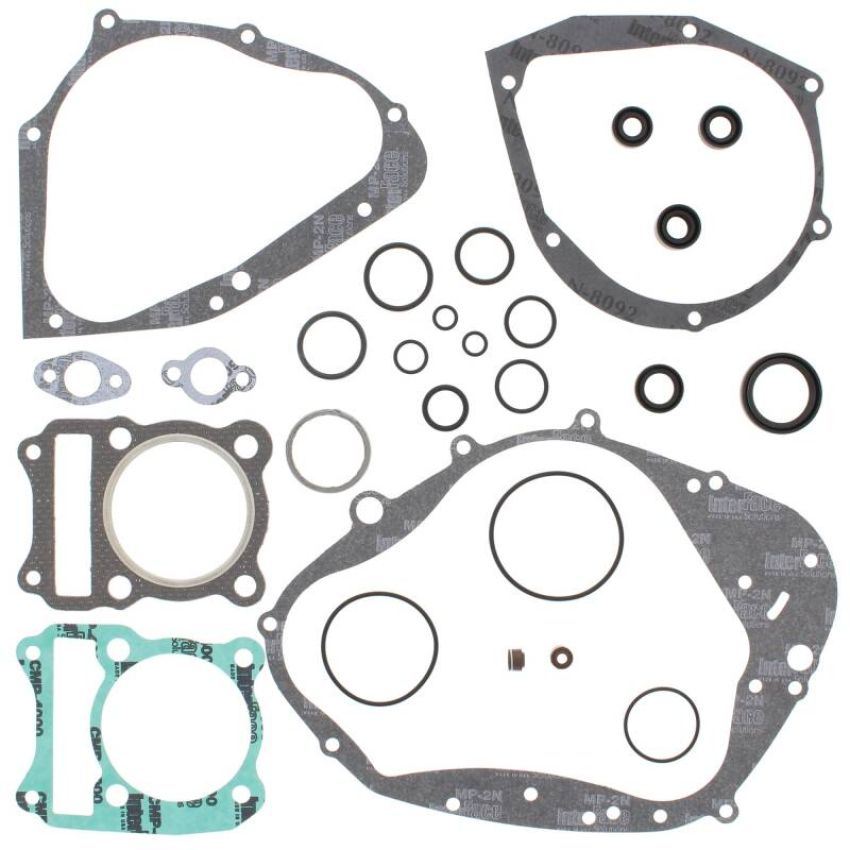 Vertex Pistons 811532 Vertex Gaskets 86-88 Suzuki DR200 Complete Gasket Kit w/ Oil Seals
