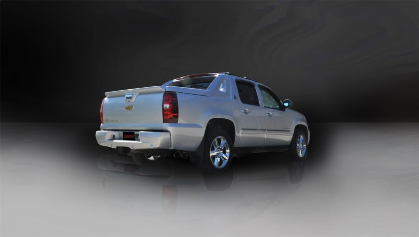 Corsa Performance 14914BLK 3.0in. Cat-Back Single Side Exit with Twin 4.0in. Black PVD Pro-Series Tips