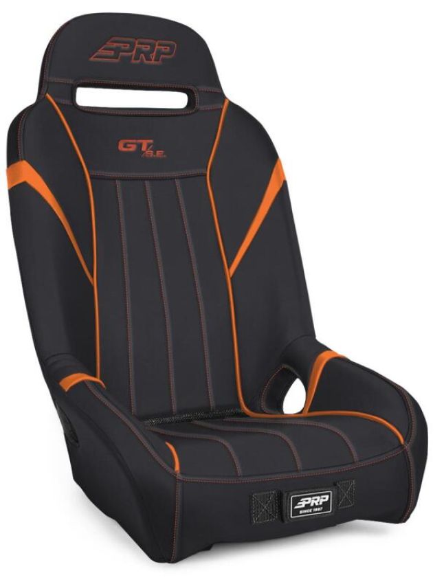 PRP Seats A5701-PORXP-207 PRP GT/S.E. Suspension Seat - Black/Orange