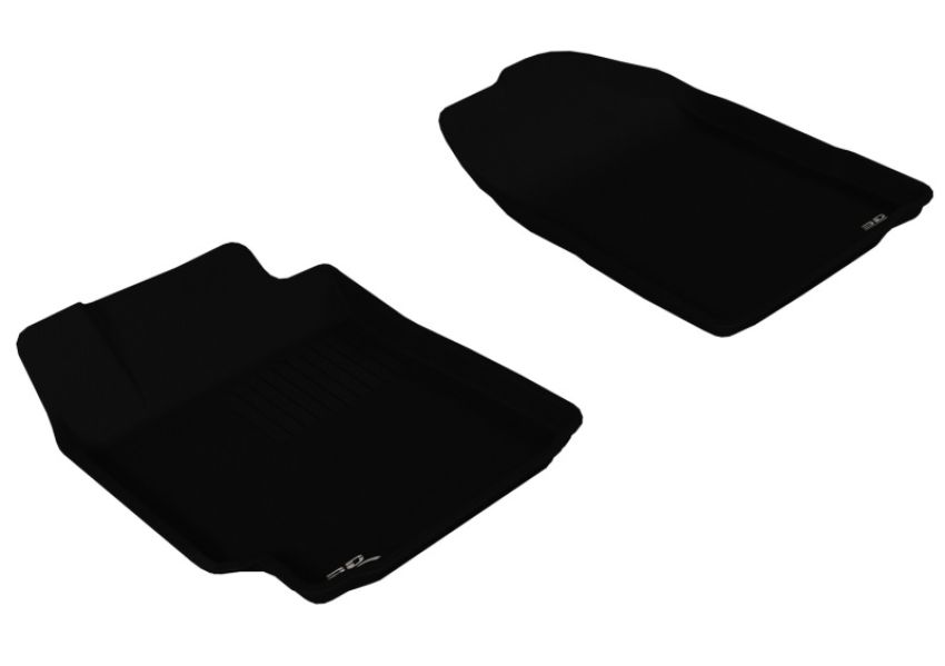 3D MAXpider 2007-2011 Toyota Camry Kagu 1st Row Floormat - Black