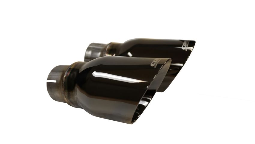 Corsa Performance 14977BLK Single 4.0in. Black PVD Pro-Series Tip Kit (Clamps Included)