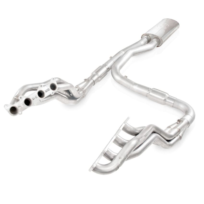 Stainless Works FT11HCATST 2011-14 F-150 5.0L 1-3/4in Primaries 3in High-Flow Cats X-Pipe