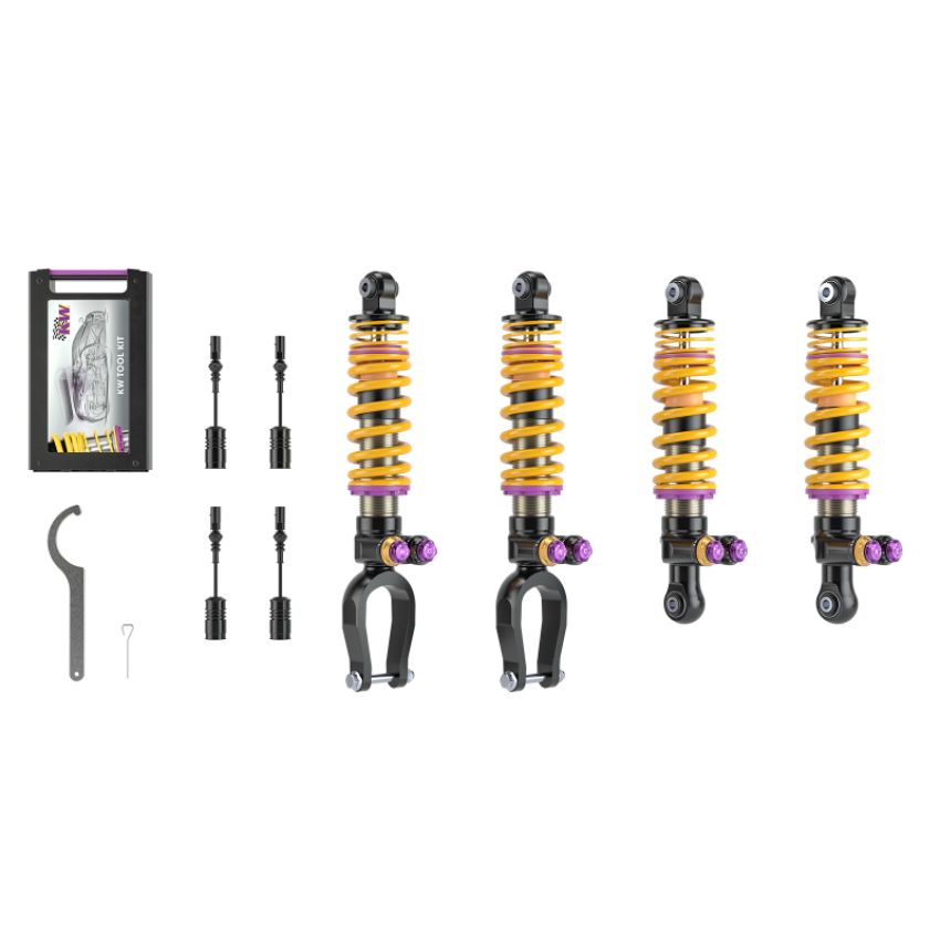 KW 30911008 Coilover Kit V5 2014+ Lamborghini Huracan (Incl Spyder) w/ NoseLift / w/ Elec. Dampers