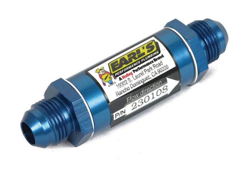 EARLS EAR230108ERL #8 Fuel Filter W/Bronze Element