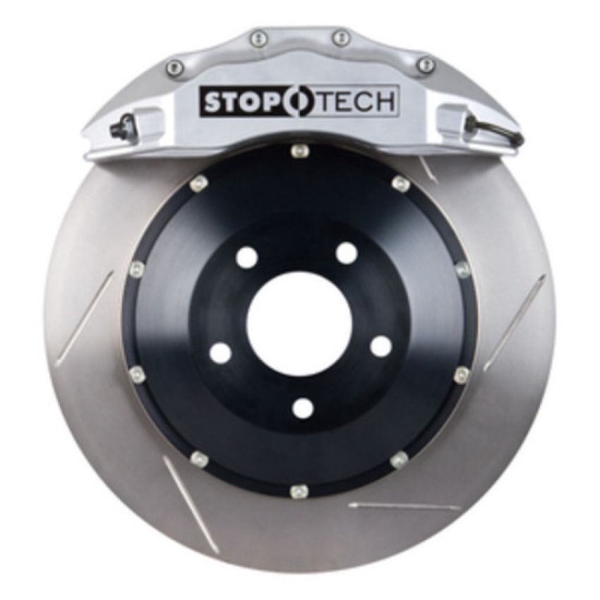 Stoptech 83.857.6700.61 BBK 5/93-98 Supra / 92-00 Lexus SC300/SC400 Front Silver ST-60 Calipers 355x32 Slotted Roto
