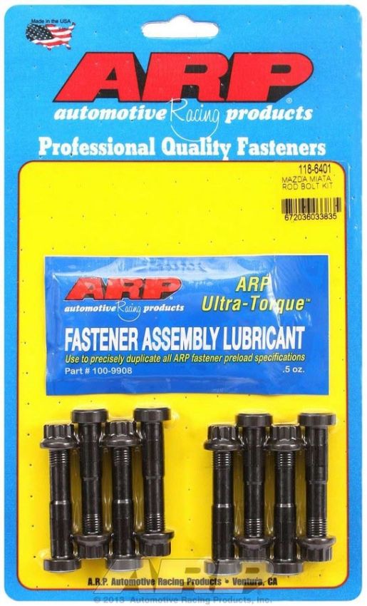 ARP ARP118-6401 Mazda Rod Bolt Kit - 88-05 Miata
